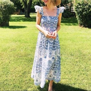 NWT The Lucky Knot Chatham Eyelet Dress
